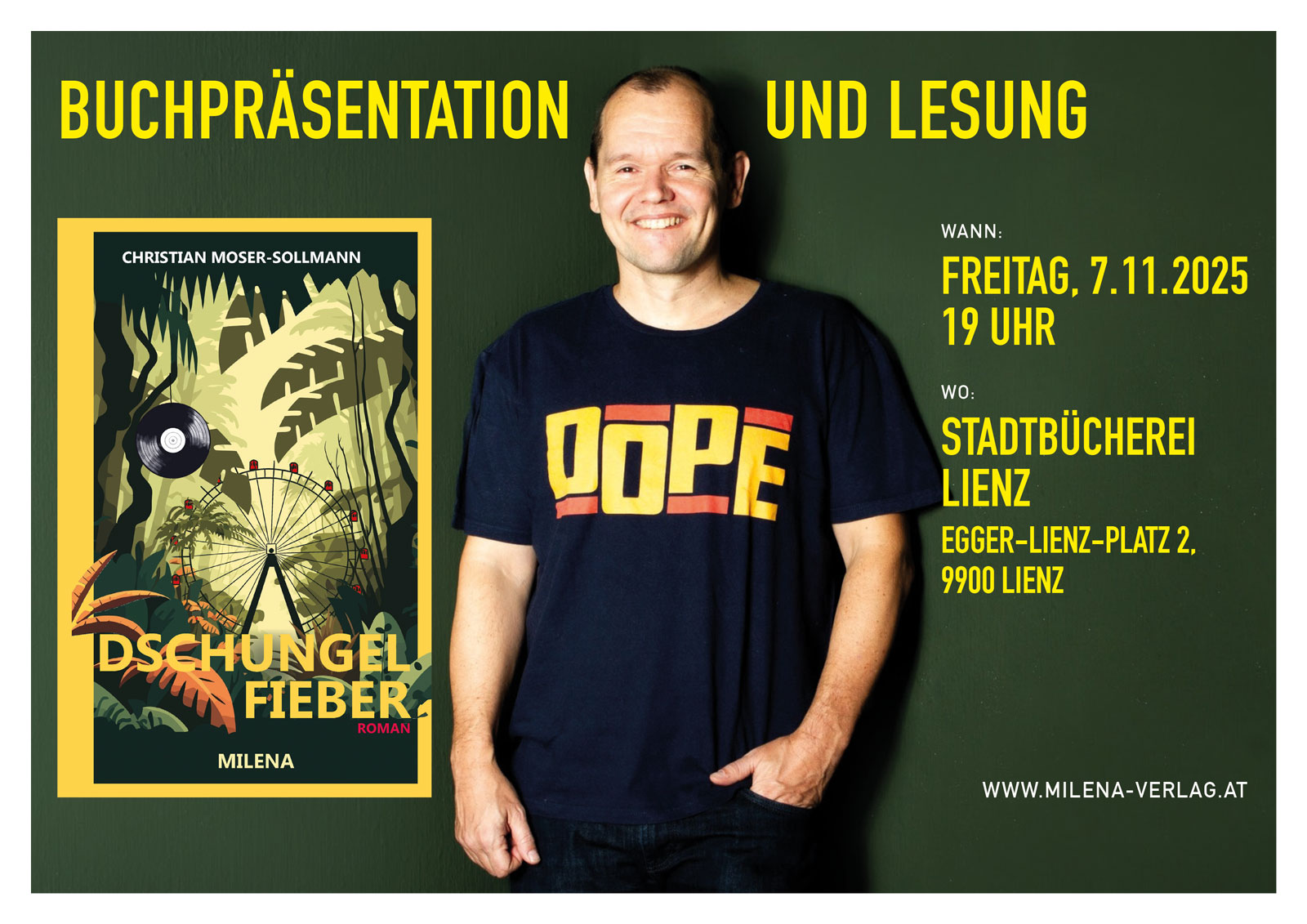 Christian Moser-Sollmann: „Dschungelfieber” Christian Moser-Sollmann: „Dschungelfieber”